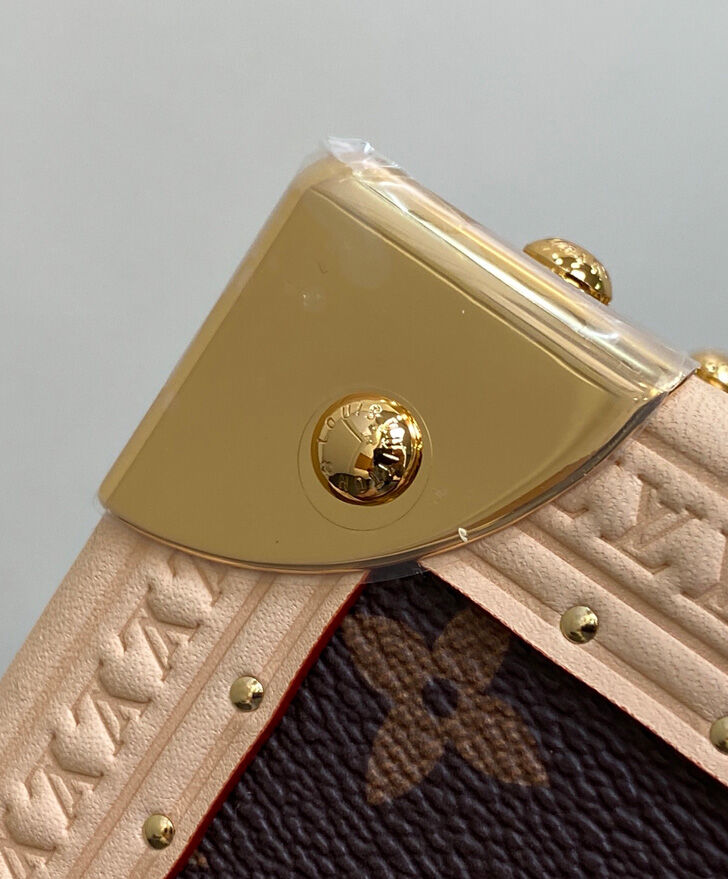 Louis Vuitton LV x TM Mini Square Trunk M13127 Brown